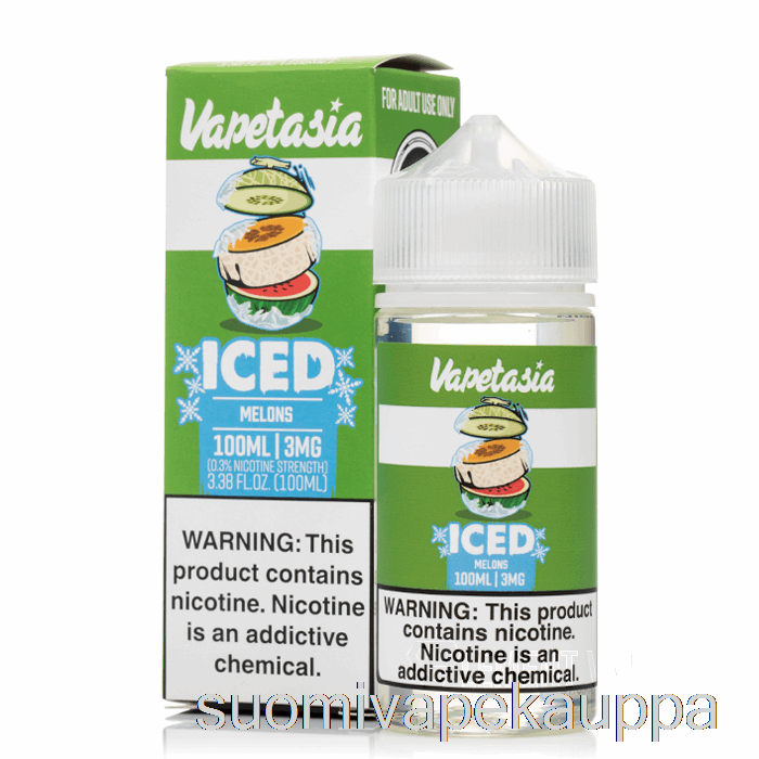 Vape Nesteet Jäämelonit - Vapetasia - 100ml 0mg